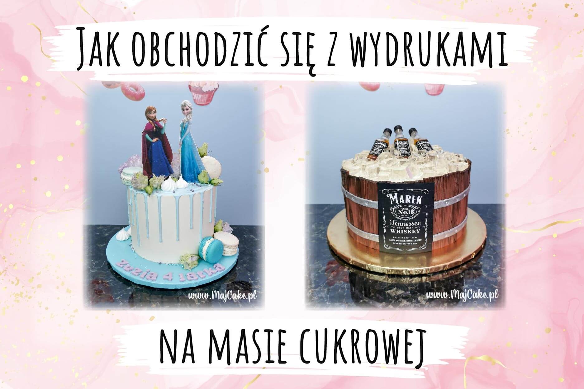 Wydruki na masie cukrowej Wydruki na masie cukrowej