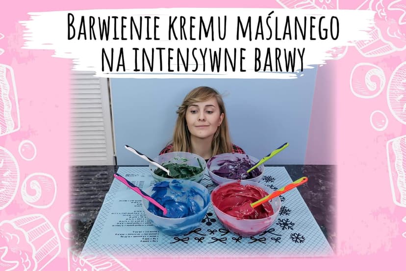 Jak zabarwic krem maślany Jak zabarwic krem maślany